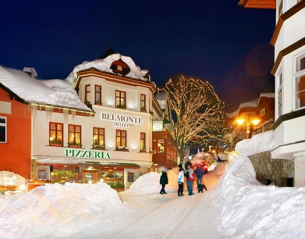 Hotel pizzeria Belmonte Špindlerŭv Mlýn Esterno foto