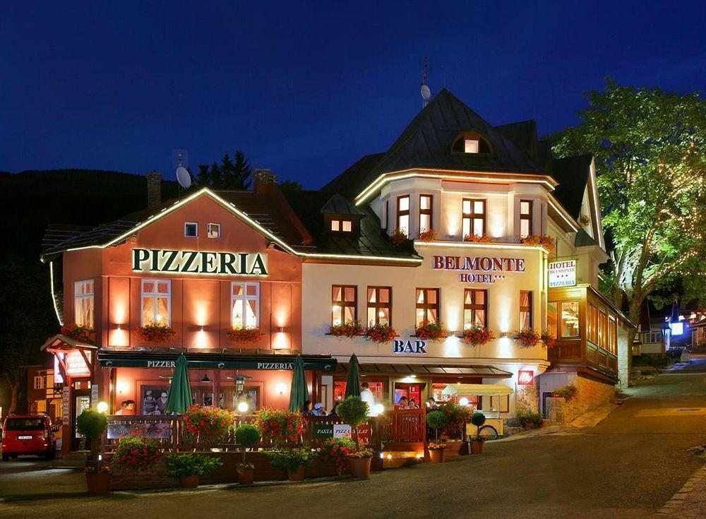 Hotel pizzeria Belmonte Špindlerŭv Mlýn Esterno foto